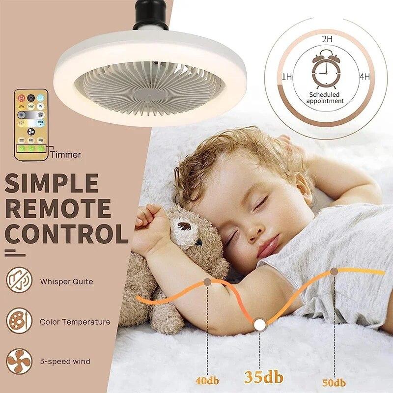 Smart ﻿ Ceiling Fan With Remote Control